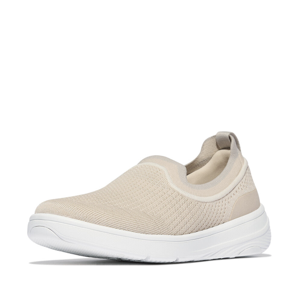 FitFlop SUPER-Q KNIT Womens Trainers Paris Beige
