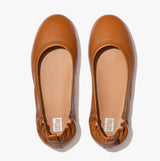 FitFlop ALLEGRO Womens Ballerina Shoes Light Tan