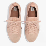 FitFlop RALLY e01 MULTI-KNIT Womens Trainers Almond Tan/Platino