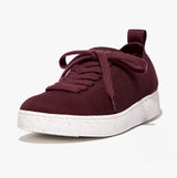 FitFlop RALLY e01 MULTI-KNIT Womens Trainers Plummy