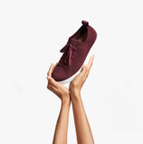 FitFlop RALLY e01 MULTI-KNIT Womens Trainers Plummy