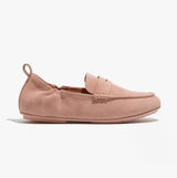 FitFlop ALLEGRO Womens Suede Penny Loafers Beige