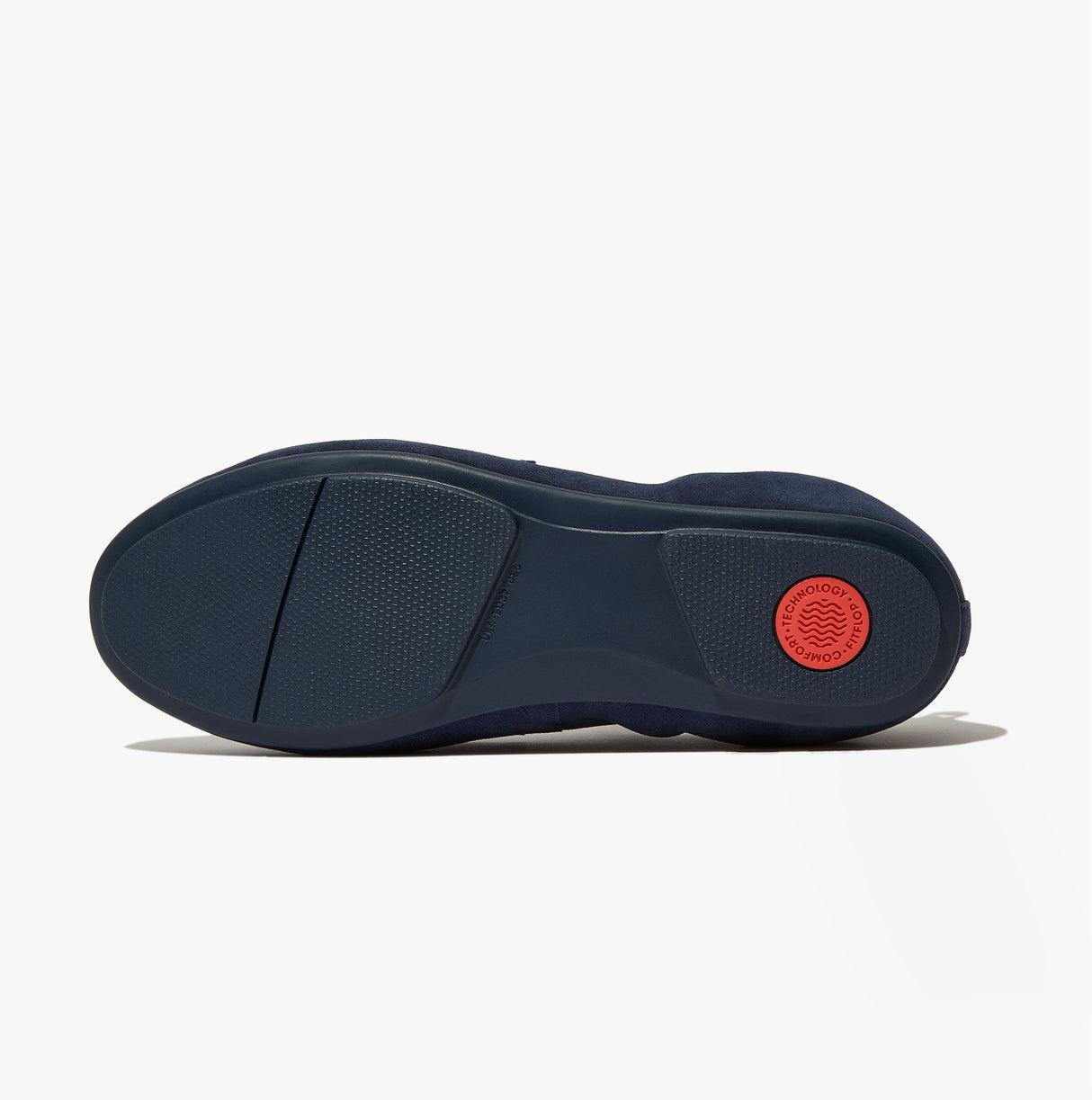 FitFlop ALLEGRO Womens Suede Penny Loafers Midnight Navy