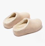 FitFlop SHUV Womens Lined Suede Clogs Rose Cream