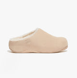 FitFlop SHUV Womens Lined Suede Clogs Rose Cream
