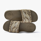 FitFlop iQUSHION e01 CAMO KNIT POOL Mens Slides Mossy