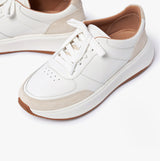 FitFlop F-MODE Womens Flatform Trainers Urban White