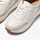 FitFlop F-MODE Womens Flatform Trainers Urban White