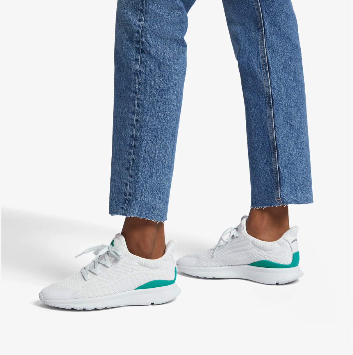 FitFlop VITAMIN FFX COLOR-POP SPORTS Womens Trainers Seafoam Blue/Tahiti Blue