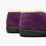 Fleet & Foster LEVITT Womens Boot Slippers Plum