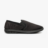 Fleet & Foster JOHN Mens Slippers Black