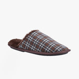 Fleet & Foster RHYS Mens Mule Slippers Brown