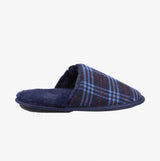 Fleet & Foster RHYS Mens Mule Slippers Navy