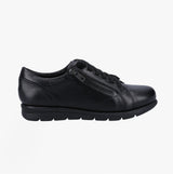 Fleet & Foster POLPERRO Lace Womens Shoes Black