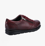 Fleet & Foster POLPERRO Lace Womens Shoes Bordeaux