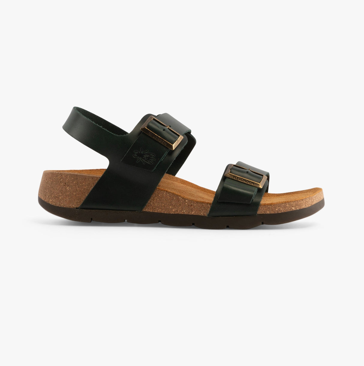 Fly London CEKE722FLY Womens Slingback Buckle Sandals Petrol