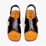 Fly London CHLO852FLY Womens Slingback Crossover Sandals Black