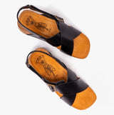 Fly London CHLO852FLY Womens Slingback Crossover Sandals Black