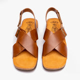 Fly London CHLO852FLY Womens Slingback Crossover Sandals Camel