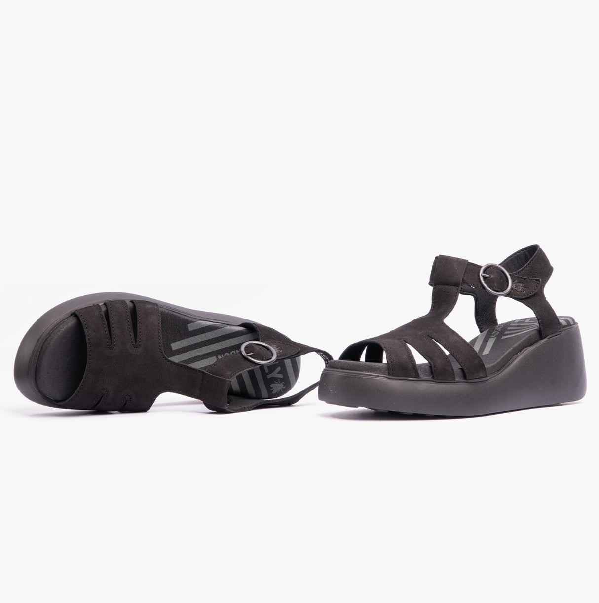 Fly London DUMA955FLY Womens Sandals Black