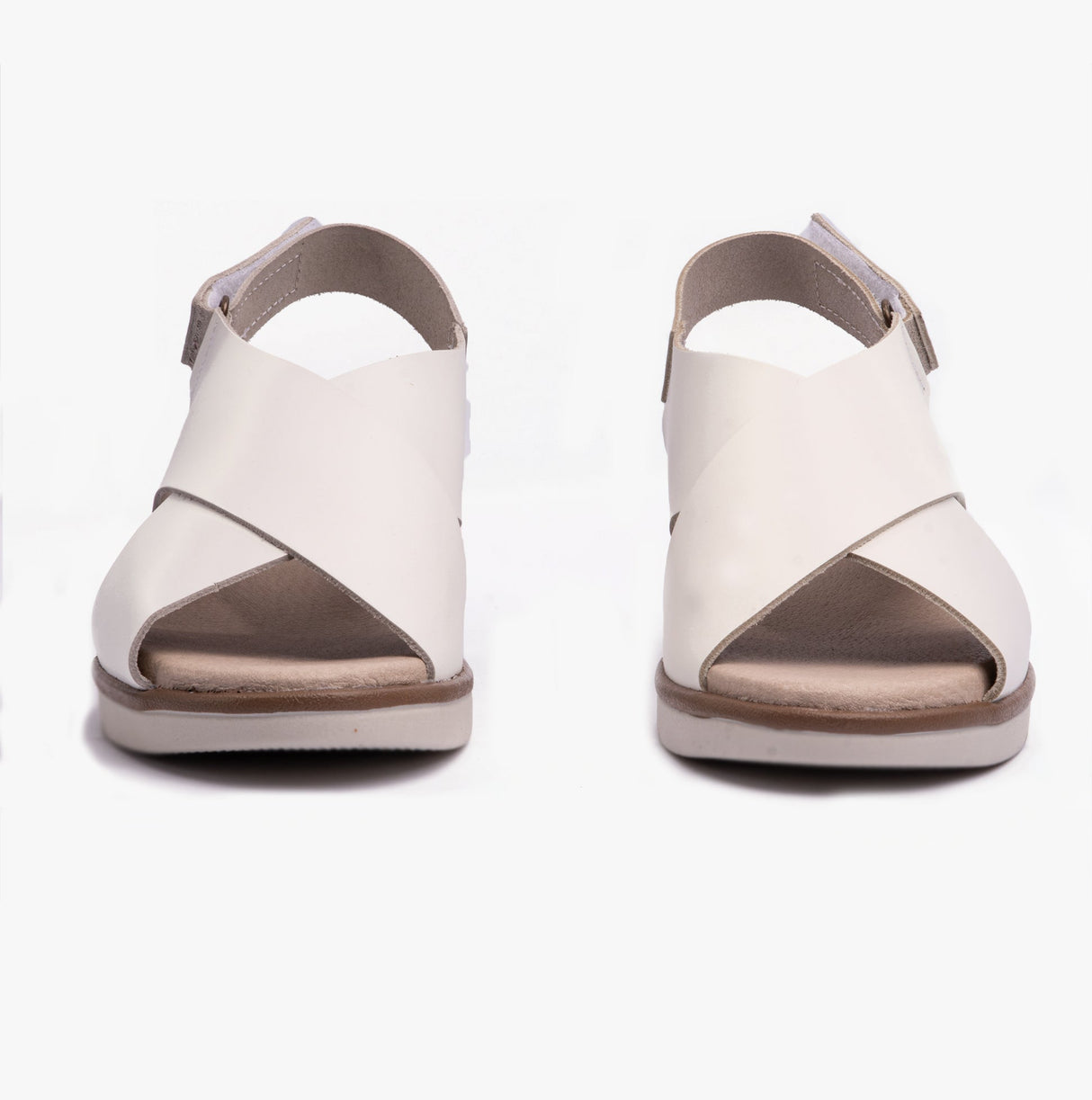 Fly London NABI058FLY Womens Sandals White