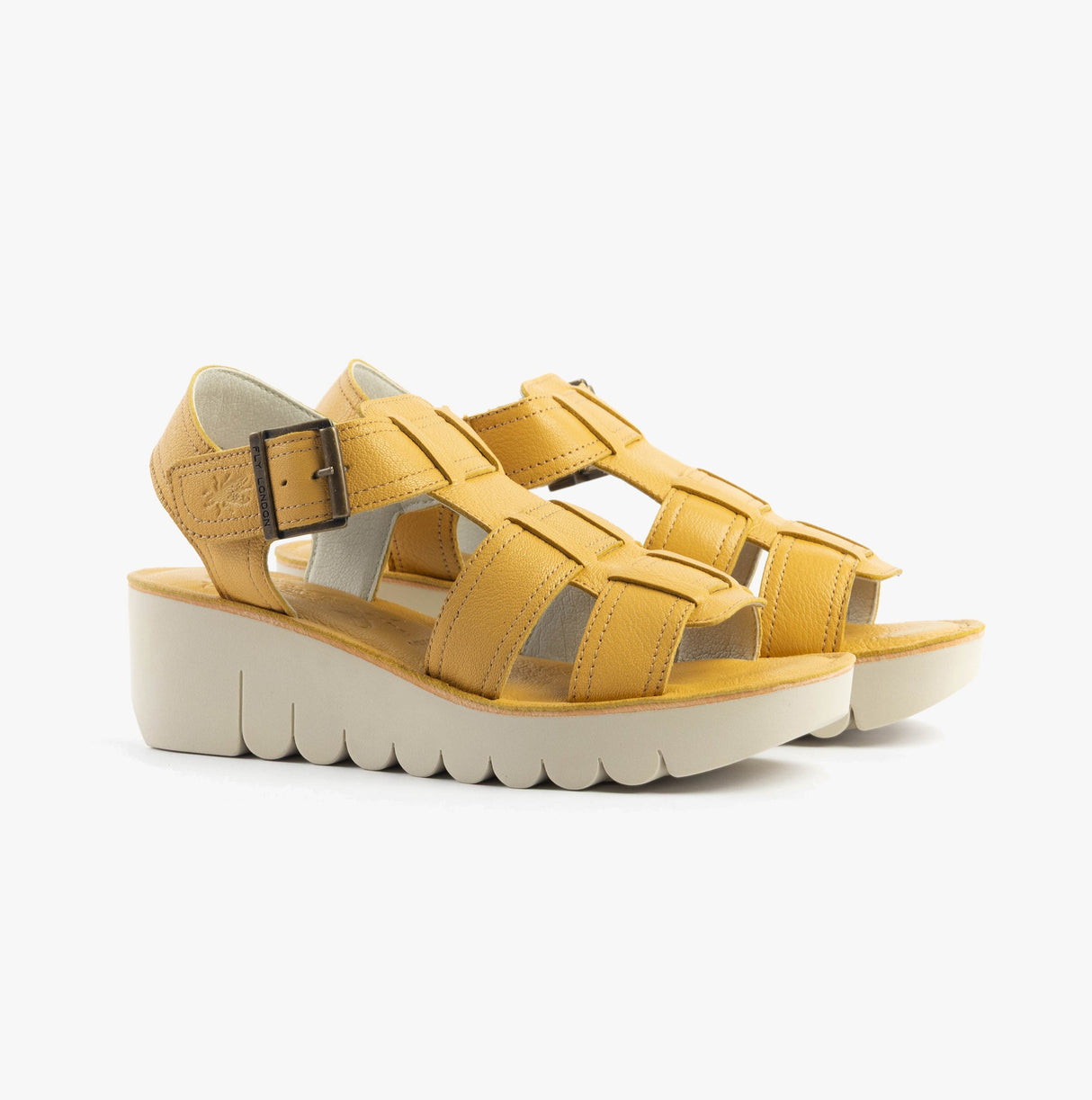 Fly London YUDD236FLY Womens Sandals Bumblebee