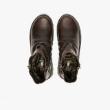 Fly London MON944FLY Womens Ankle Boots Dark Brown