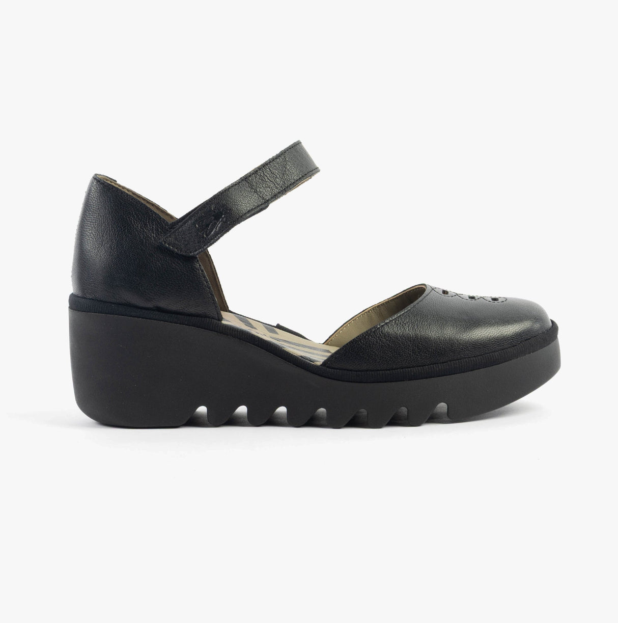 Fly London BISO305FLY Womens Sandals Black