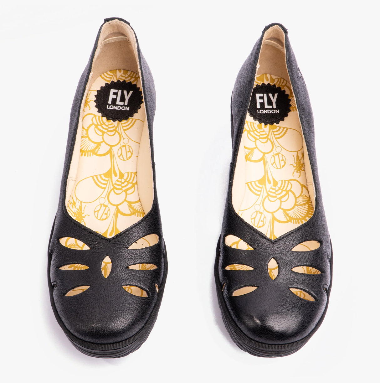 Fly London YUBI480FLY Womens Shoes Black