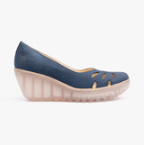 Fly London YUBI480FLY Womens Shoes Blue