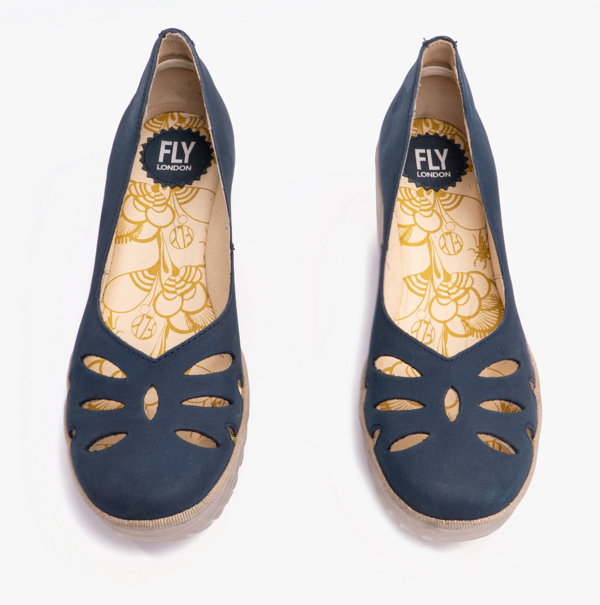 Fly London YUBI480FLY Womens Shoes Blue