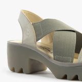 Fly London TAJI502FLY Womens Sandals Silver