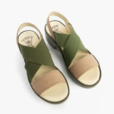 Fly London TAJI502FLY Womens Sandals Taupe/Khaki