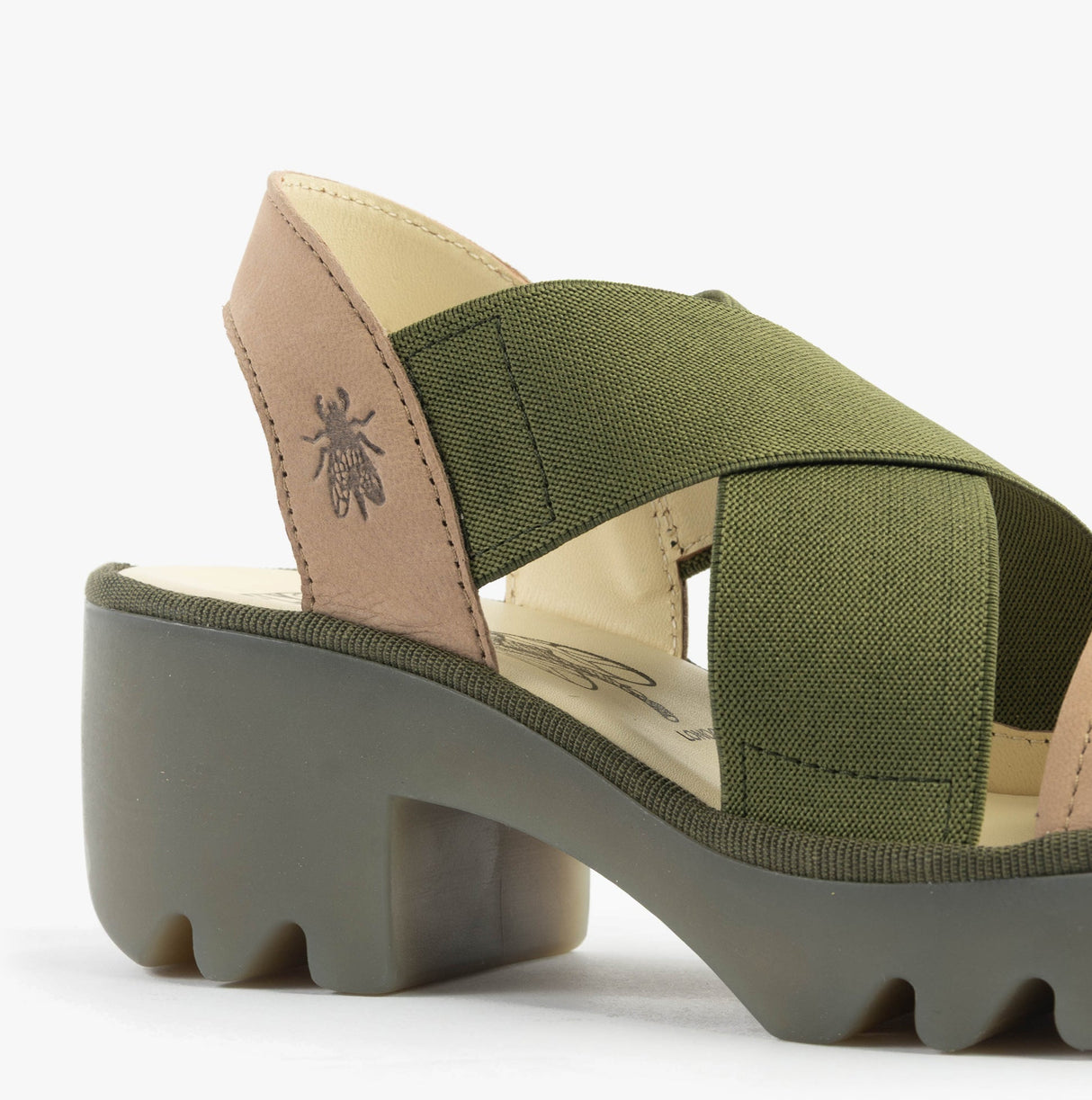 Fly London TAJI502FLY Womens Sandals Taupe/Khaki