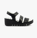 Fly London BEXY575FLY Womens Sandals Black