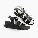 Fly London BEXY575FLY Womens Sandals Black