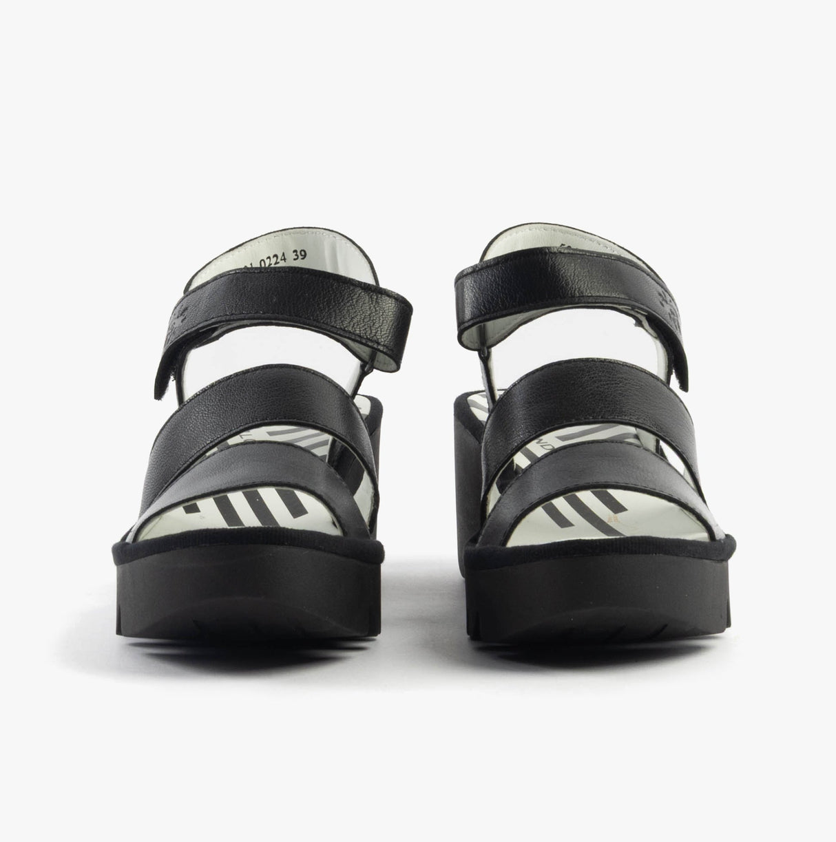 Fly London BEXY575FLY Womens Sandals Black
