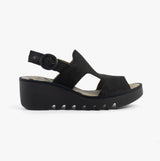 Fly London BAIF585FLY Womens Sandals Black