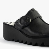 Fly London BLOK586FLY Womens Sandals Black