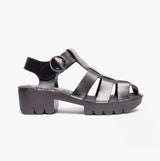 Fly London EMME511FLY Womens Fisherman Sandals Black
