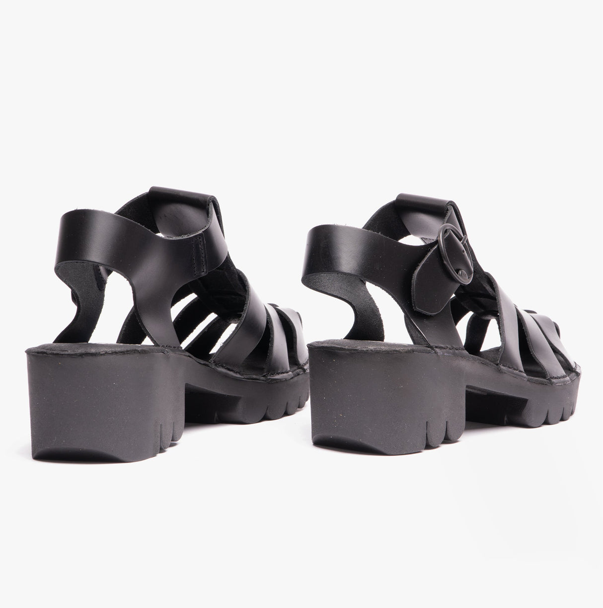 Fly London EMME511FLY Womens Fisherman Sandals Black