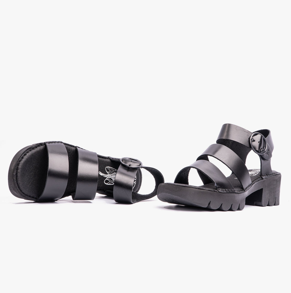 Fly London EGLY520FLY Womens Sandals Black