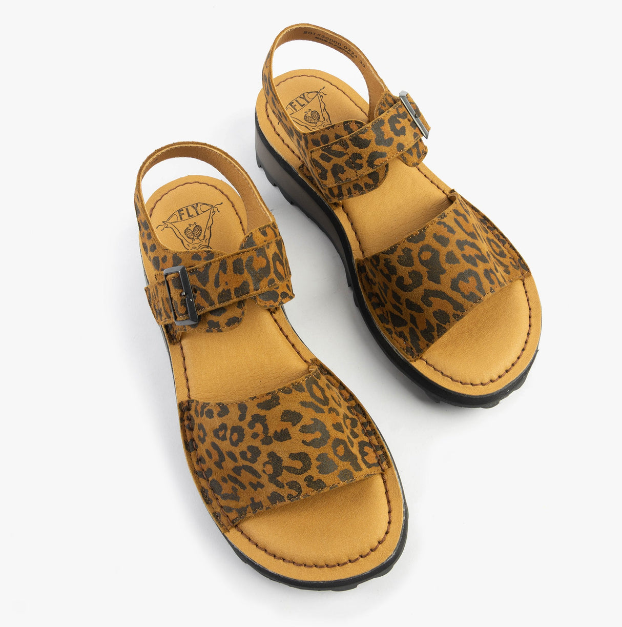 Fly London HALY559FLY Womens Sandals Tan