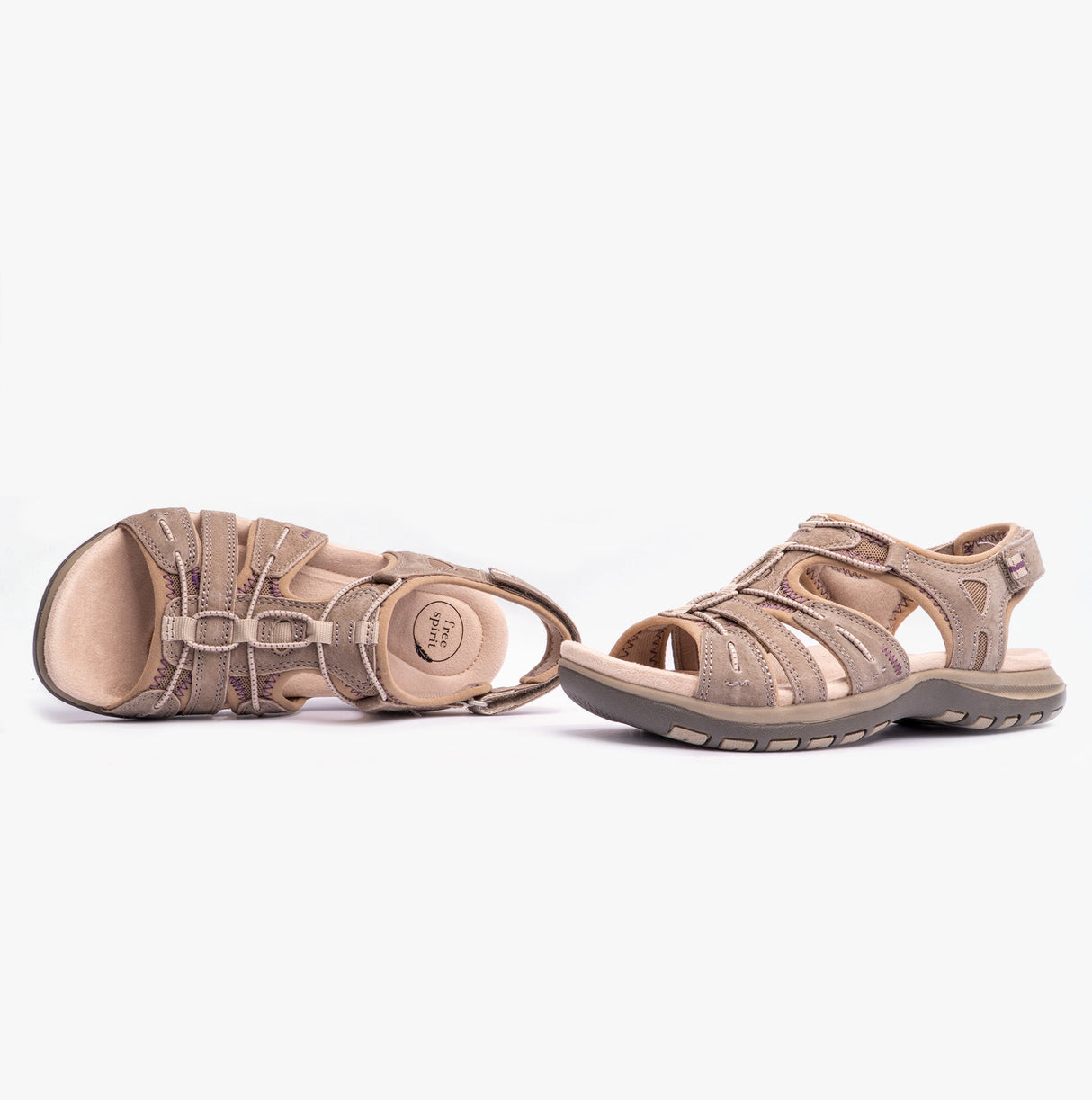 Free Spirit FAIRMONT 2 Womens Sandals New Khaki