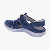 Free Spirit BRYN Womens Sandals Navy
