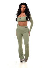 Crop top set