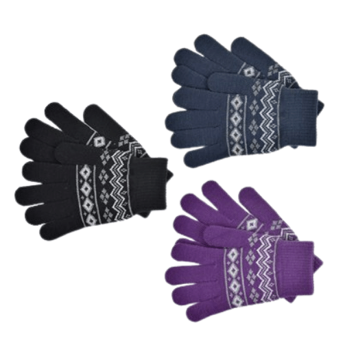 G19 LADIES GLOVES WITH GLITTER