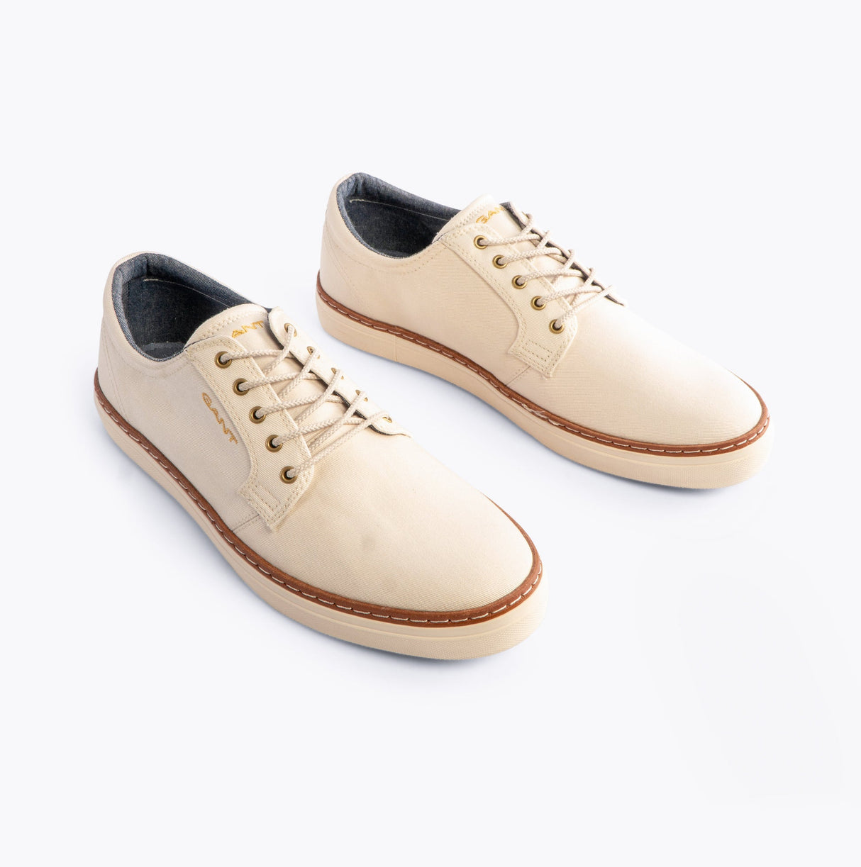 GANT PREPVILLE Mens Trainers Bone Beige