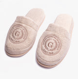 GANT CREST Unisex Mule Slippers Putty
