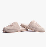 GANT CREST Unisex Mule Slippers Putty